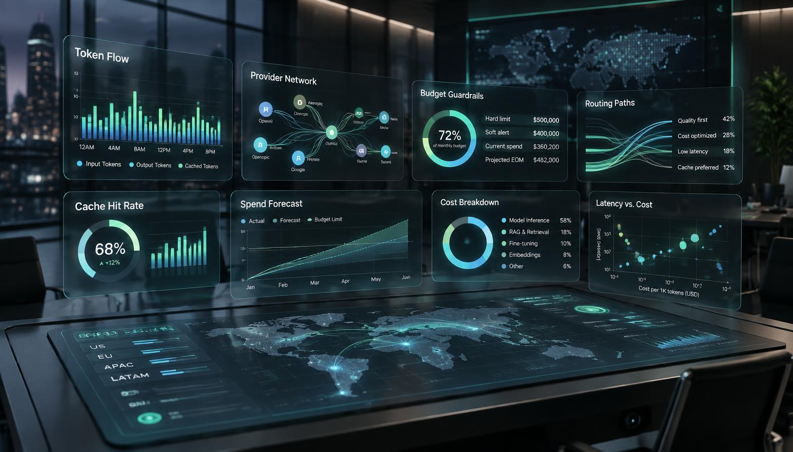 LLM cost optimization services: how SpendTensor services cut AI spend without slowing growth